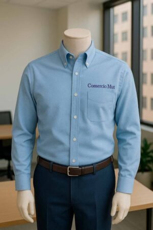Camisa Tipo Oxford un Bordado